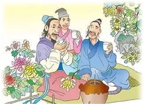 「重陽(yáng)節(jié)話(huà)酒」 一杯重陽(yáng)酒 活到九十九520.jpg